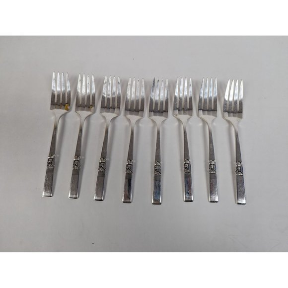 Oneida Morning Star Silverplate 1948 Serving for 8 Set of 47 - Picture 5 of 9